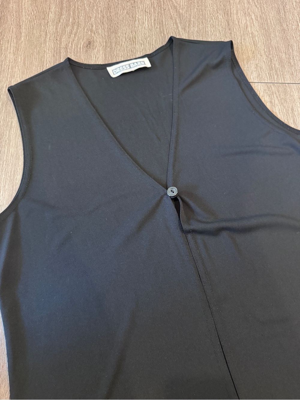 Dress Barn Black Duster/Sleeveless Cardigan - Picture 5 of 8